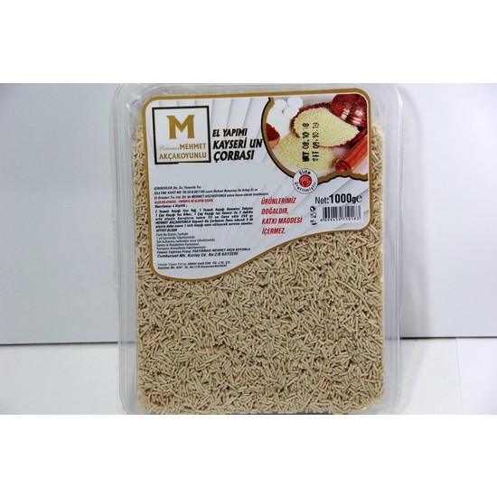 Akçakoyunlu Ev Kesmesi Un Çorbası 1 kg Akçakoyunlu Kayseri Fiyatı