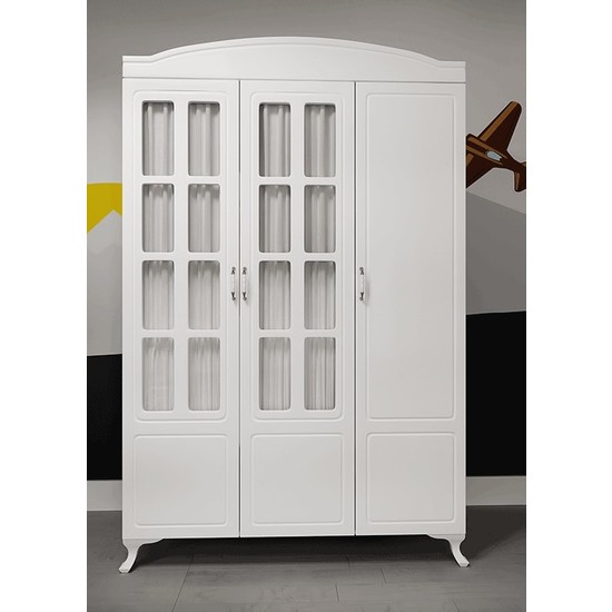 Kanz Stella Bebek Odası 3 Kapaklı Dolap Fiyatı Taksit