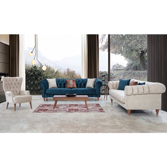 Cadde Yıldız Ayışığı Salon Takımı Fiyatı Taksit Seçenekleri