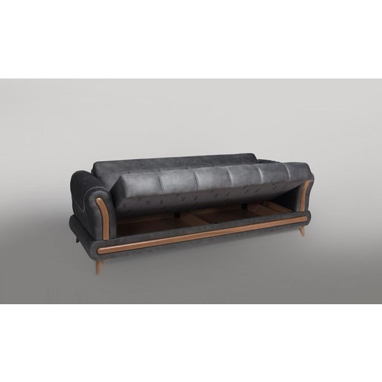 Cadde Yıldız Stil Salon Takımı Antrasit Fiyatı Taksit Seçenekleri