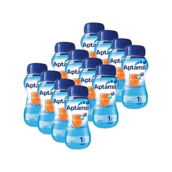 Aptamil Sıvı Bebek Sütü No1 200 ml x 12 Adet Fiyatı