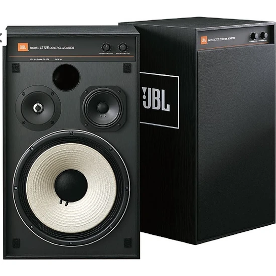 JBL 4312MII Raf Tipi Pasif Studio Monitor Hoparlör Çift Siyah