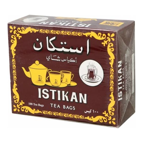 İstikan Tea Kokusuz Bardak 100 Adet Sallama Poşet Çay