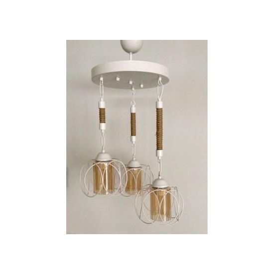 Aydınlar Beyaz Salon Avizeleri Mutfak Avizeleri Balkon Fiyatı