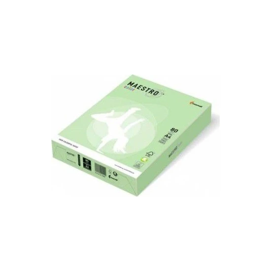 Maestro A4 Renkli Fotokopi Kağıdı Yeşil (MA42) 80Gr 1 Paket
