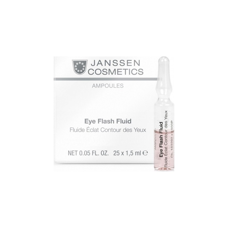 Janssen Cosmetics Eye Flash Fluid Ampul 25x1,5ml - Göz Çevresindeki Tüm Endişelere Karşı Serum