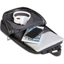 Classone PR-C1600 Casetto Serisi WTXpro Su Geçirmez Kumaş 15,6" Uyumlu Laptop, Notebook Çantası Siyah
