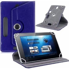 Aksesuarfırsatı Casper Vıa S48 8" Dönebilen Standlı Tablet Kılıfı + Nano Ekran Koruyucu - Lacivert