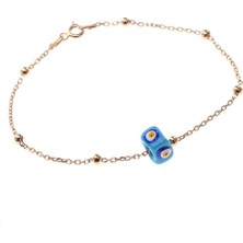 Adal Silver Kadın Gümüş Mineli Turkuaz Taşlı Top Top Bileklik