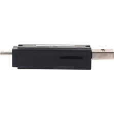 Lovıver USB 2.0 Hub Mikro USB Tf Kart Okuyucu Flaş U Disk Otg Adaptörü Siyah (Yurt Dışından)