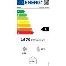 Uğur UDD 500 BK Krom 454 Lt Sandık Tipi Derin Dondurucu