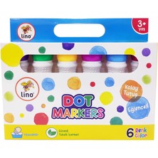 Lino Dot Markers Yıkanabilir 6'lı