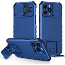 Mooncase iPhone 12 Pro Max Pc + Yumuşak Tpu Kamera Sürgülü Pencere Koruyucu Kılıf - Beyaz  (Yurt Dışından)