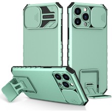 Mooncase iPhone 12 Pro Max Pc + Yumuşak Tpu Kamera Sürgülü Pencere Koruyucu Kılıf - Beyaz  (Yurt Dışından)