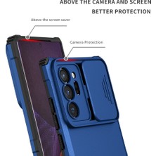 Mooncase Samsung Galaxy NOTE20 Ultra Pc + Yumuşak Tpu Kamera Sürgülü Pencere Koruyucu Kılıf - Beyaz  (Yurt Dışından)