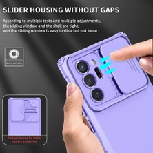 Mooncase Samsung Galaxy NOTE20 Ultra Pc + Yumuşak Tpu Kamera Sürgülü Pencere Koruyucu Kılıf - Beyaz  (Yurt Dışından)