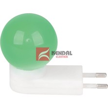 Kendal KNL381 Ledli Gece Lambası 1W Yeşil