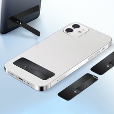 Telefon Dağı Güçlü Yapışkanlık Güçlü Rulman Kapasitesi Ultra-Ince Akıllı Telefon Masası Mini Yapışkan Tembel Braketi Fotoğraf Çekmek Için(Yurt Dışından)