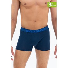 Erkek Modern Basics 3 Lü Asorti Boxer 9473 Blackspade