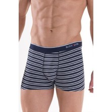 Stripes 2'li Lacivert Boxer 9551 Blackspade