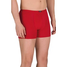 Berrak Erkek 3'lü Modal Boxer 4488 | Kırmızı