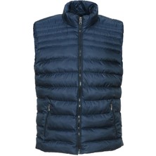 Sanalbolluk Battal Beden Şişme Spor Erkek Yelek Lacivert Renk