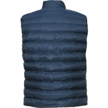 Sanalbolluk Battal Beden Şişme Spor Erkek Yelek Lacivert Renk