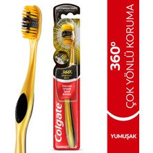 Colgate 360 Charcoal Gold Çok Yönlü Koruma Yumuşak Diş Fırçası