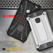 Asil Bilişim Huawei P10 Lite Kılıf Üstün Korumalı Zırhlı Çift Katman Kapak