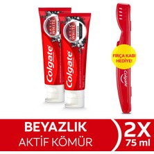 Colgate Optic White Aktif Kömür Diş Macunu 75 ml x 2 Adet