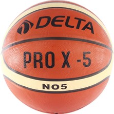 Delta Pro X Deluxe Kauçuk 5 Numara Basketbol Topu