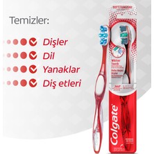 Colgate 360 Advanced Optic White Yumuşak Beyazlatıcı Diş Fırçası x2 Adet + Diş Fırçası Kabı