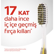 Colgate Mikro İnce Gelişmiş Gold Derin Temizlik Ekstra Yumuşak Diş Fırçası x2 Adet+Diş Fırçası Kabı