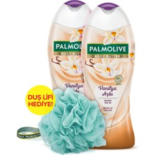 Palmolive Body Butter Vanilya Aşkı Duş Jeli 2 x 500 ml+Duş Lifi