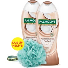 Palmolive Body Butter Hindistan Cevizi Cazibesi Banyo ve Duş Jeli 500 ml x 2 Adet + Duş Lifi