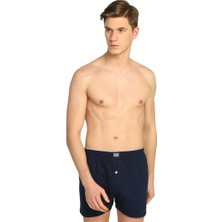 Tutku  Erkek 3'lü Penye Boxer | Lacivert