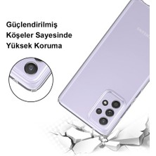 Kzy Samsung Galaxy A03S Kapak 1mm Şeffaf Silikon Kılıf