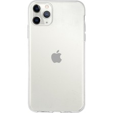 Kılıfmania Apple iPhone 11 Pro Max Kapak 1mm Şeffaf Silikon Kılıf