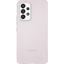 Kzy Samsung Galaxy A53 Kapak 1mm Şeffaf Silikon Kılıf