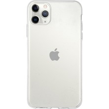 Kzy Apple iPhone 11 Pro Kapak 1mm Şeffaf Silikon Kılıf