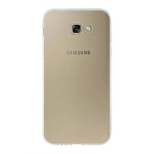 Kzy Samsung Galaxy A7 (2017) Kapak 1mm Şeffaf Silikon Kılıf