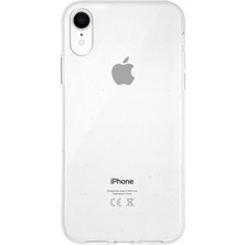 Kzy Apple iPhone Xr Kapak 1mm Şeffaf Silikon Kılıf