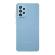 Kzy Samsung Galaxy A72 Kapak 1mm Şeffaf Silikon Kılıf