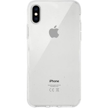 Kzy Apple iPhone x Kapak 1mm Şeffaf Silikon Kılıf