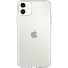 Kılıfmania Apple iPhone 11 Kapak 1mm Şeffaf Silikon Kılıf