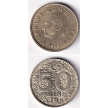 Benim Koleksiyonum 50.000 Lira (1999) Çil Eski Madeni Para