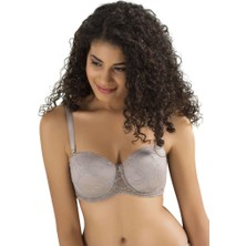 Le Jardin 9350-C Dantel Kaplı Soft Cup Bayan Toparlayıcı Sütyen