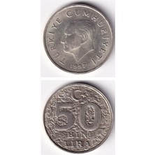 Benim Koleksiyonum 50.000 Lira (1997) Çil Eski Madeni Para
