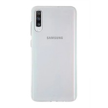 Case World Caseworld Samsung Galaxy A70 Kapak 1mm Şeffaf Silikon Kılıf