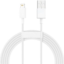 Hiqonic 2.4A 3 Metre Hızlı Şarj Destekli Lightning To USB Şarz Kablosu Iphone 7 8 x 11 12 13 Uyumlu